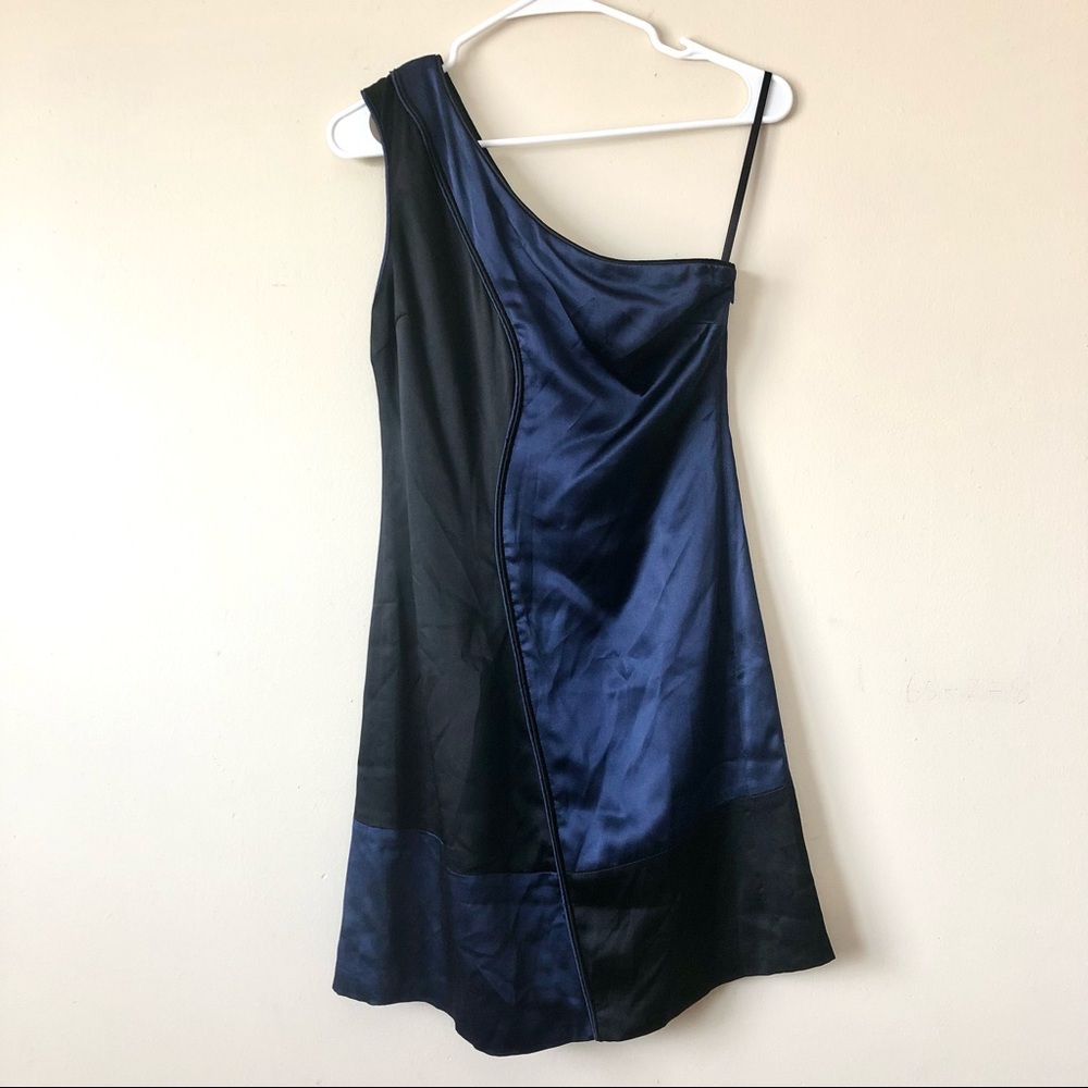 Nancy Rose one-shoulder cocktail dress size 2.